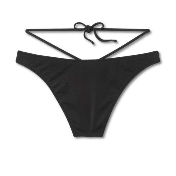 Women's Strappy High Leg Extra Cheeky Bikini Bottom - Picture 2 of 7